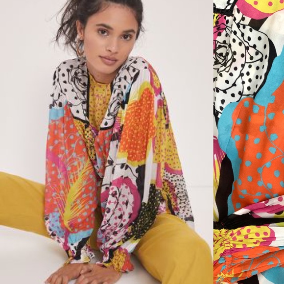 Anthropologie Tops - New Anthropologie Bl^nk London Miranda Blouse